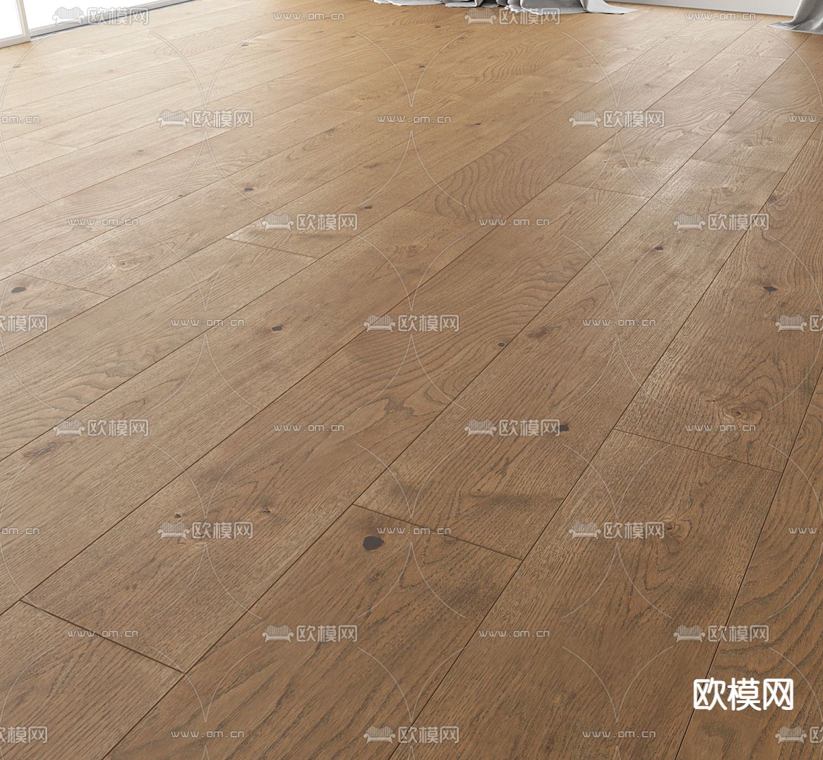 现代木地板3d模型下载