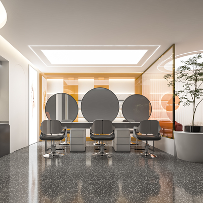  现代理发店su模型 