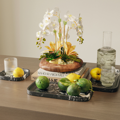  水果 果盘 香梨su模型 