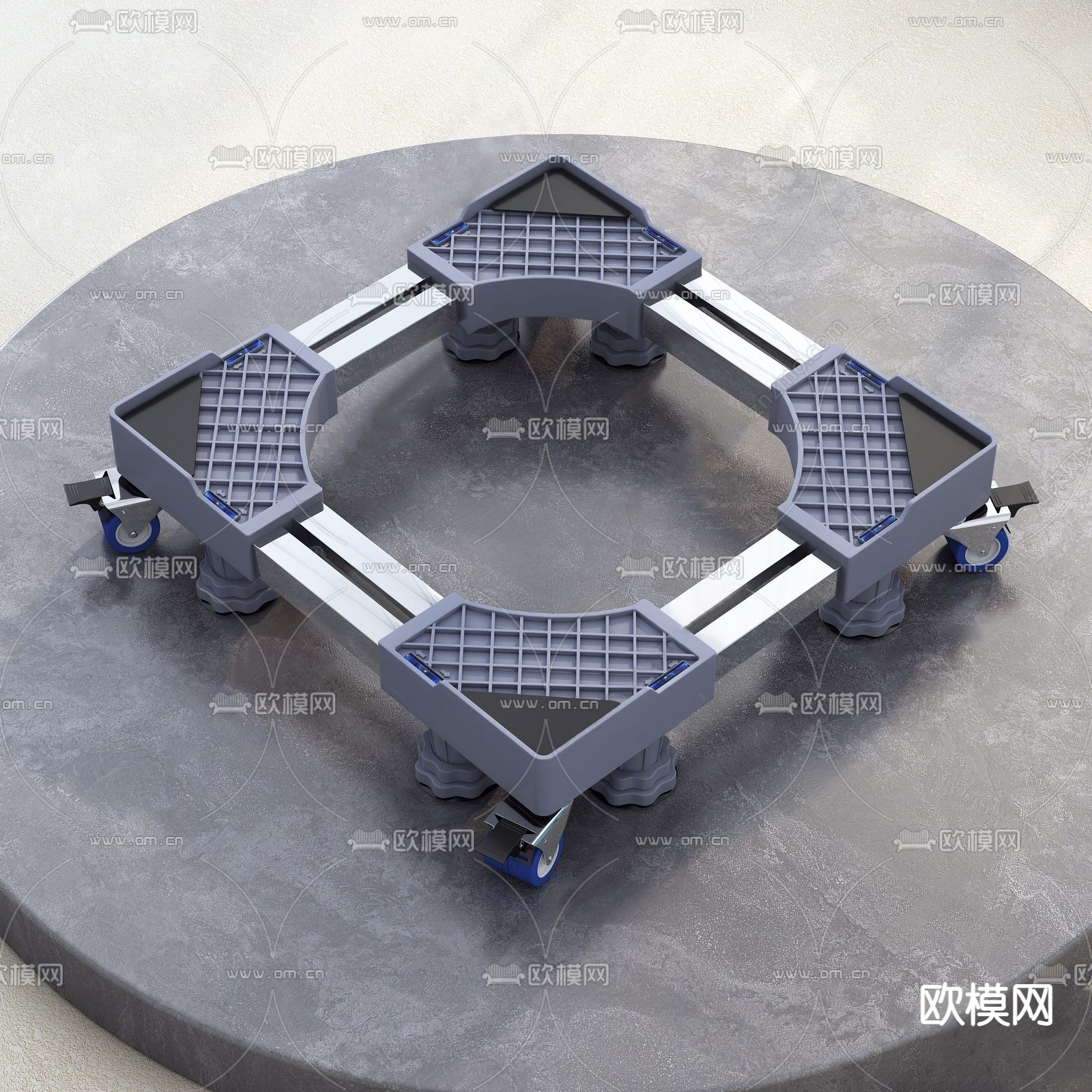 移动托板su模型下载（渲染图1）