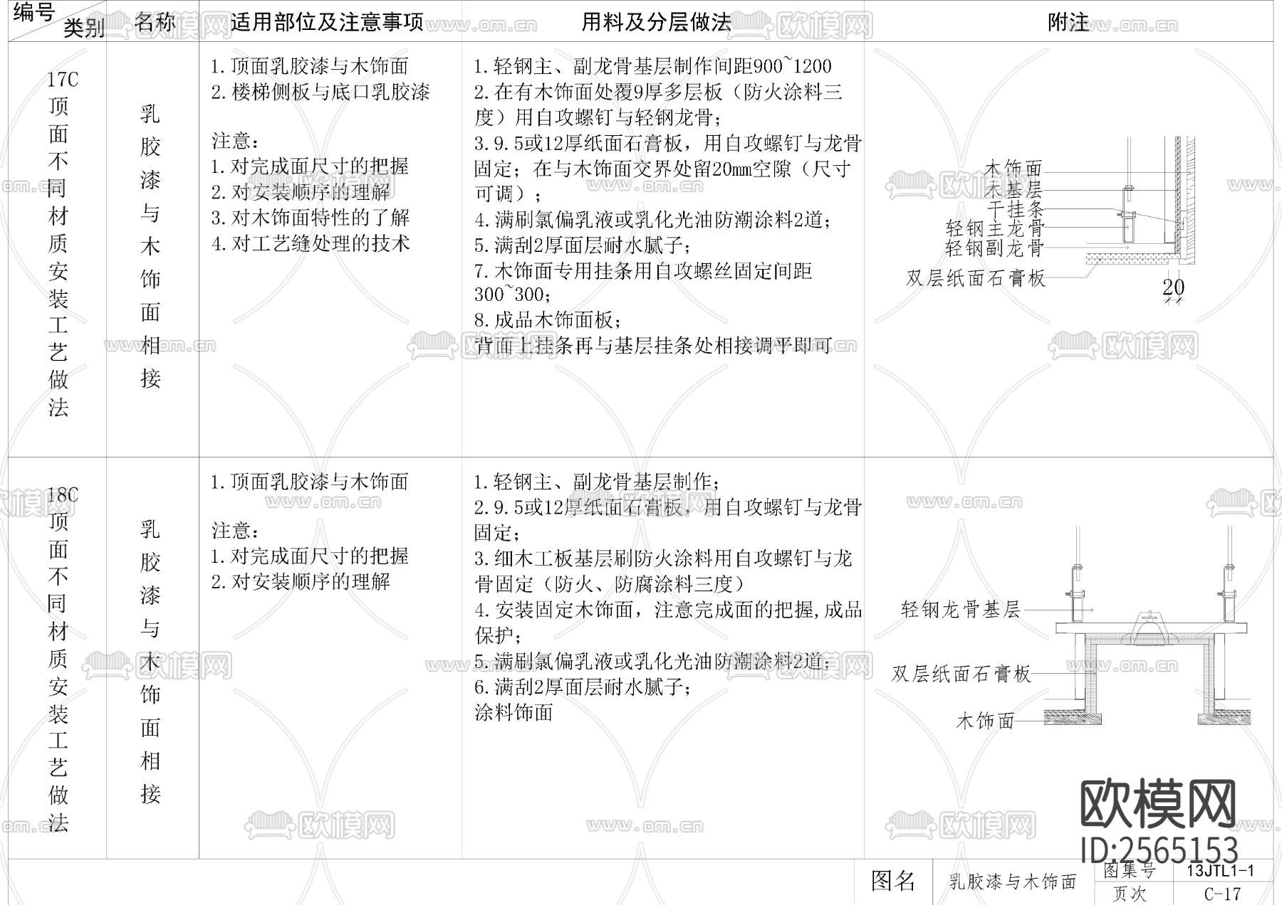 装修材料CAD施工图下载（渲染图8）