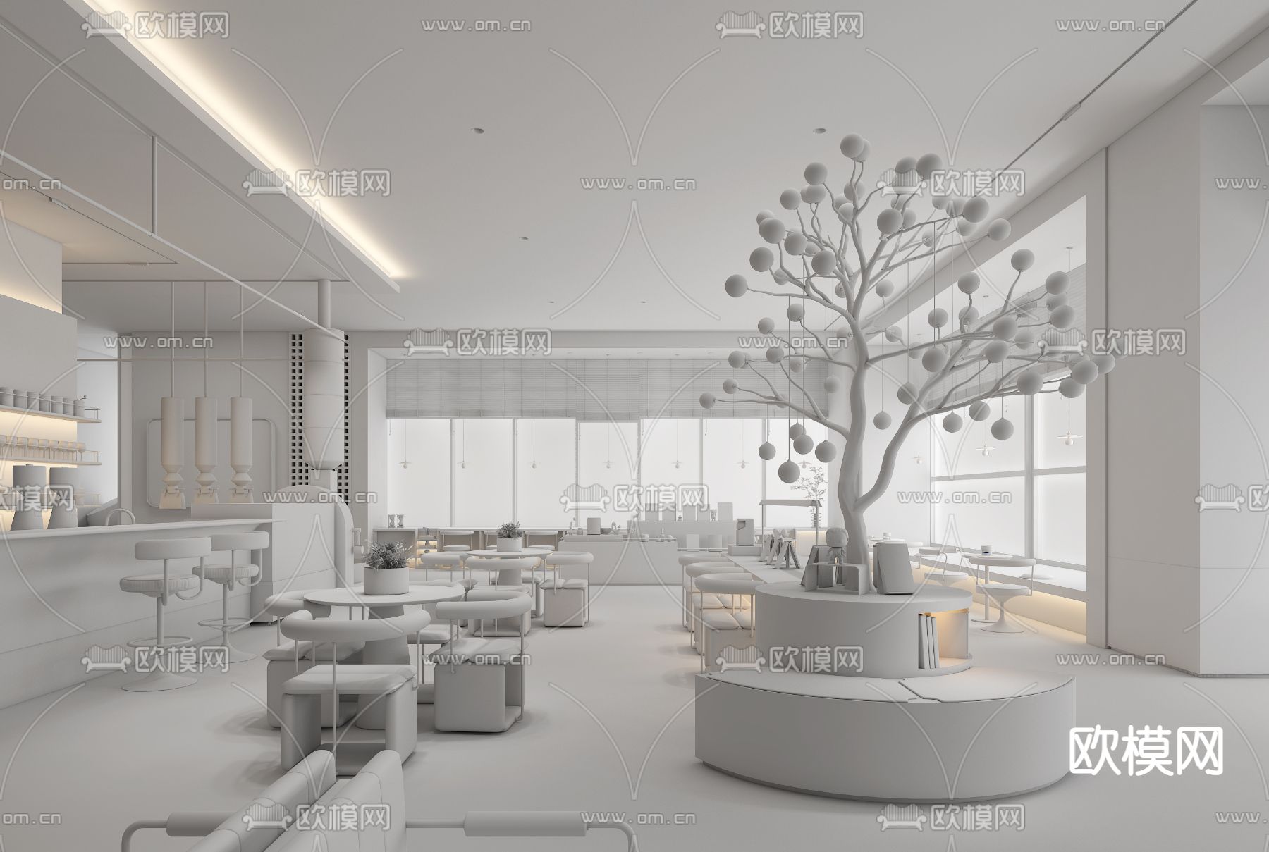 LSD Lnterior Design 西安中海·天谷时代售楼处3d模型