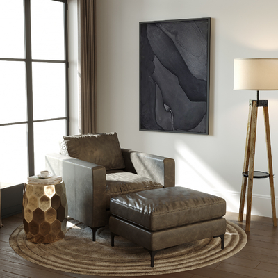 现代单人沙发su模型