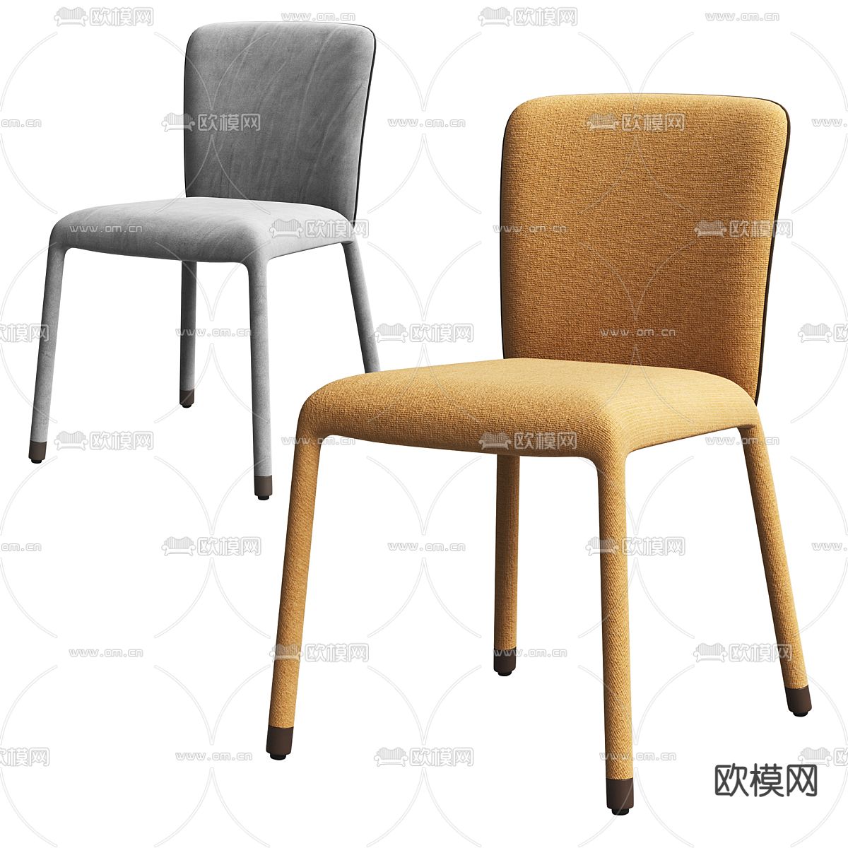 MISSANA 餐椅3d模型下载（渲染图1）