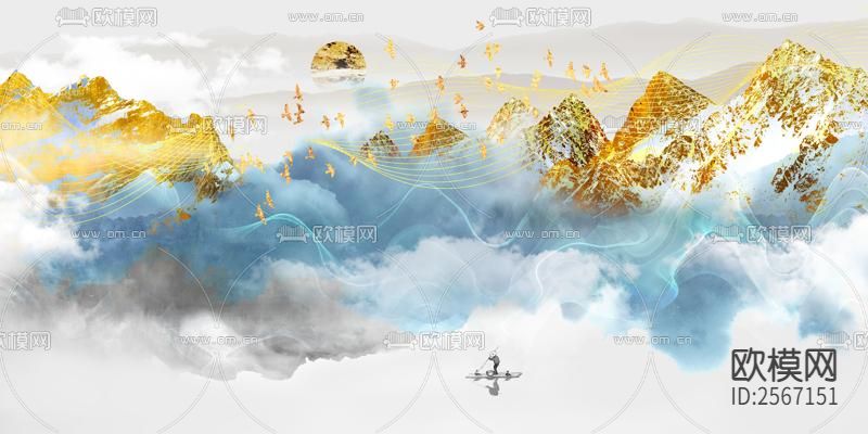 中式壁纸下载（渲染图6）