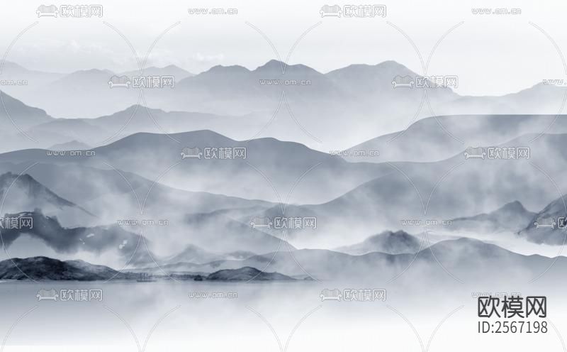 中式壁纸下载（渲染图1）