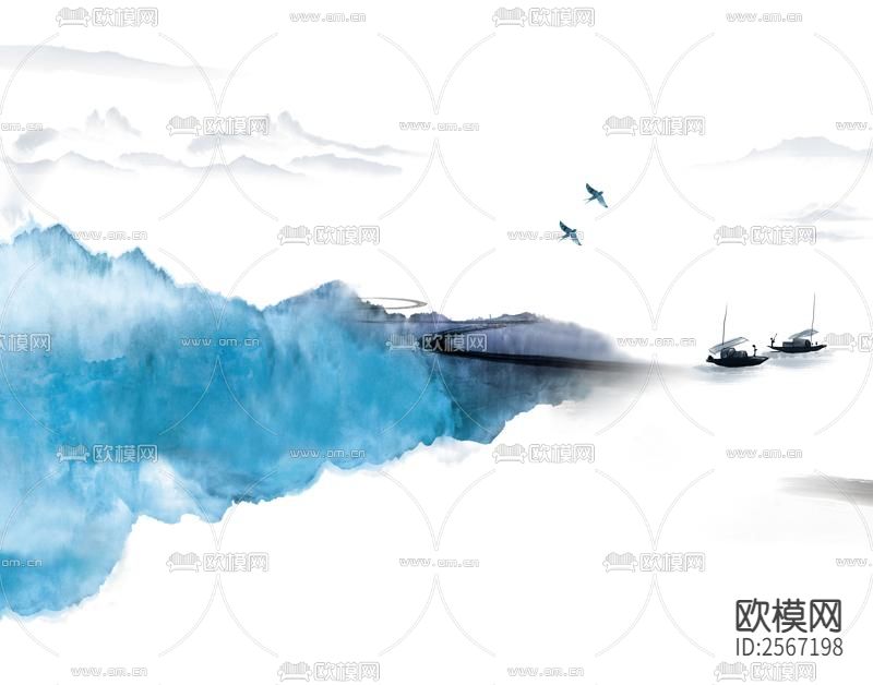 中式壁纸下载（渲染图8）