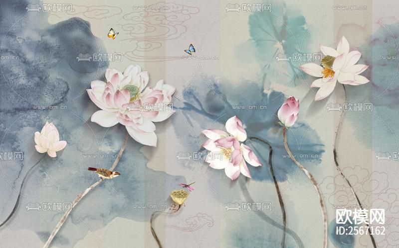 中式壁纸下载（渲染图9）