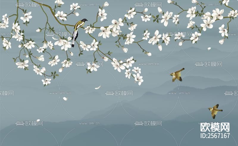 中式壁纸下载（渲染图7）