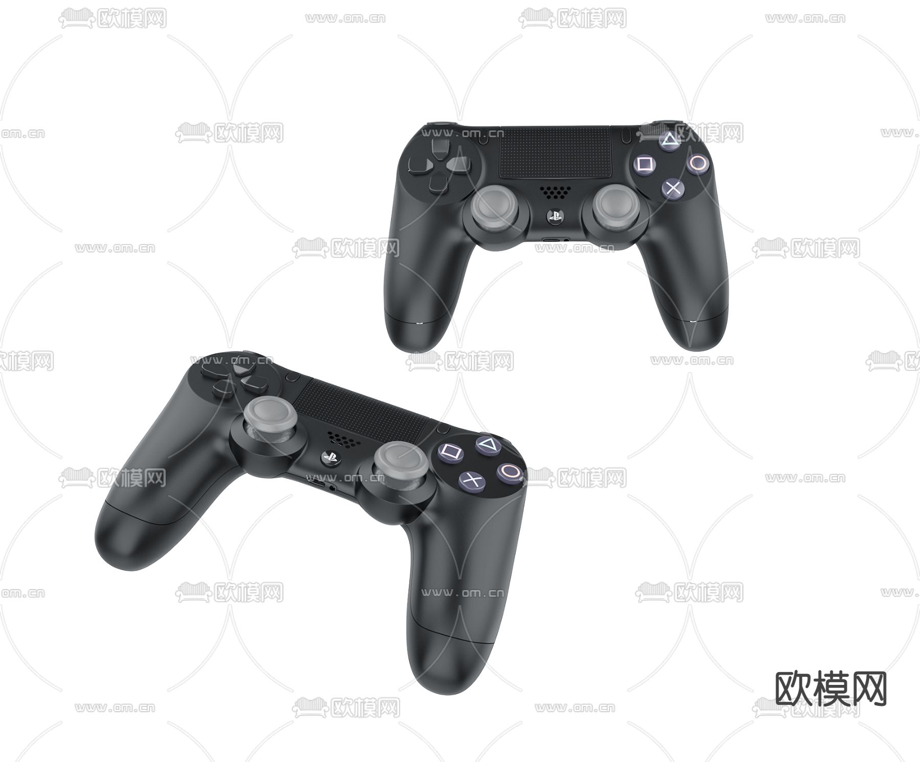 游戏手柄 Switch手柄3d模型下载