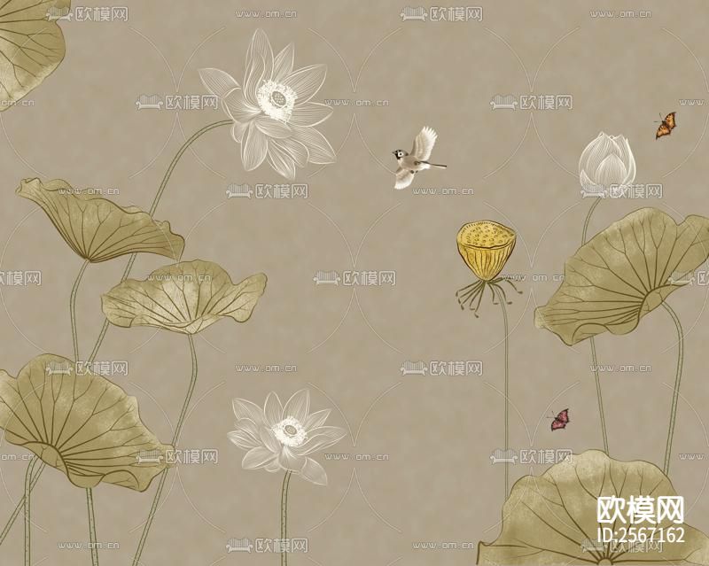 中式壁纸下载（渲染图6）