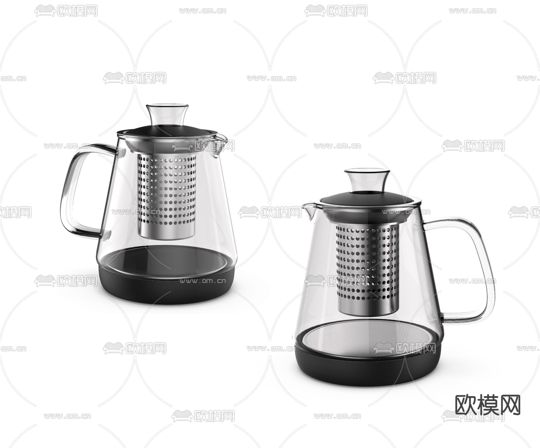 烧水壶 茶水壶3d模型下载