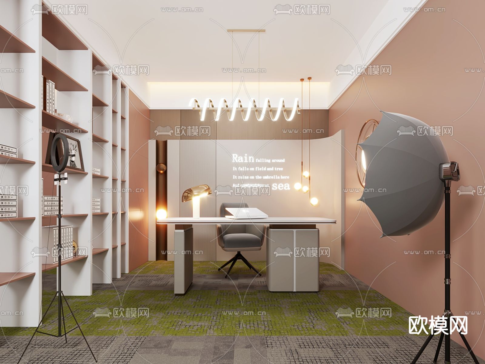 直播间3d模型下载