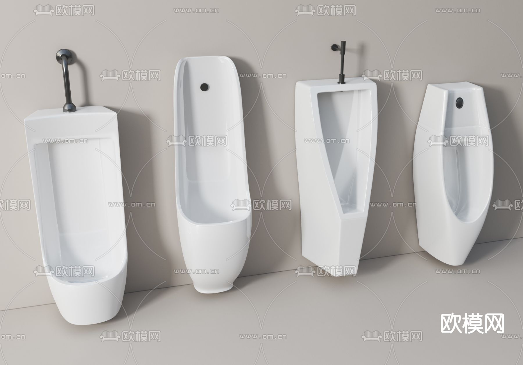 小便斗 尿斗 小便池3d模型下载