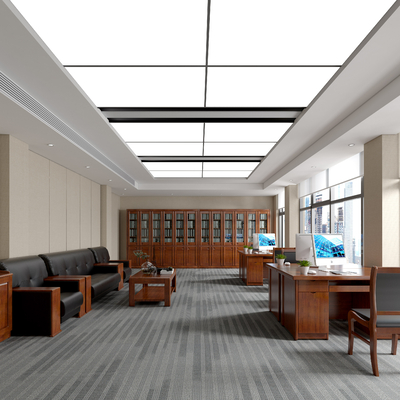  党政机关办公室su模型 