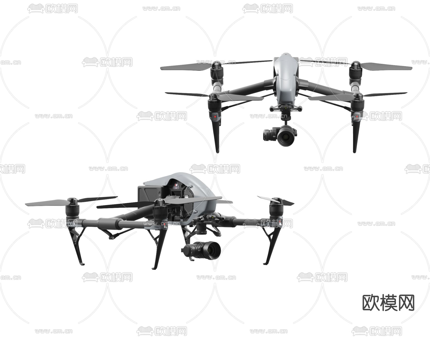 无人机3d模型下载