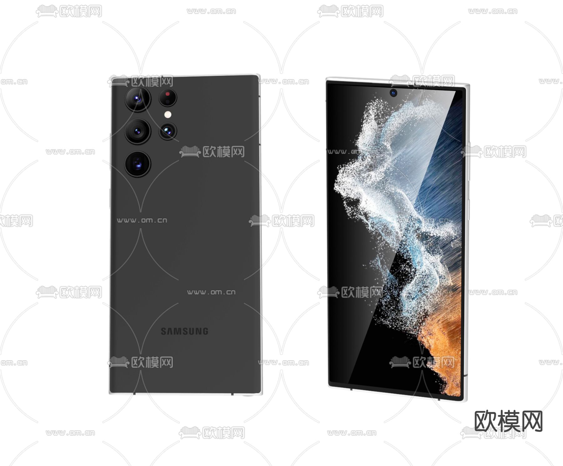 三星手机3d模型下载