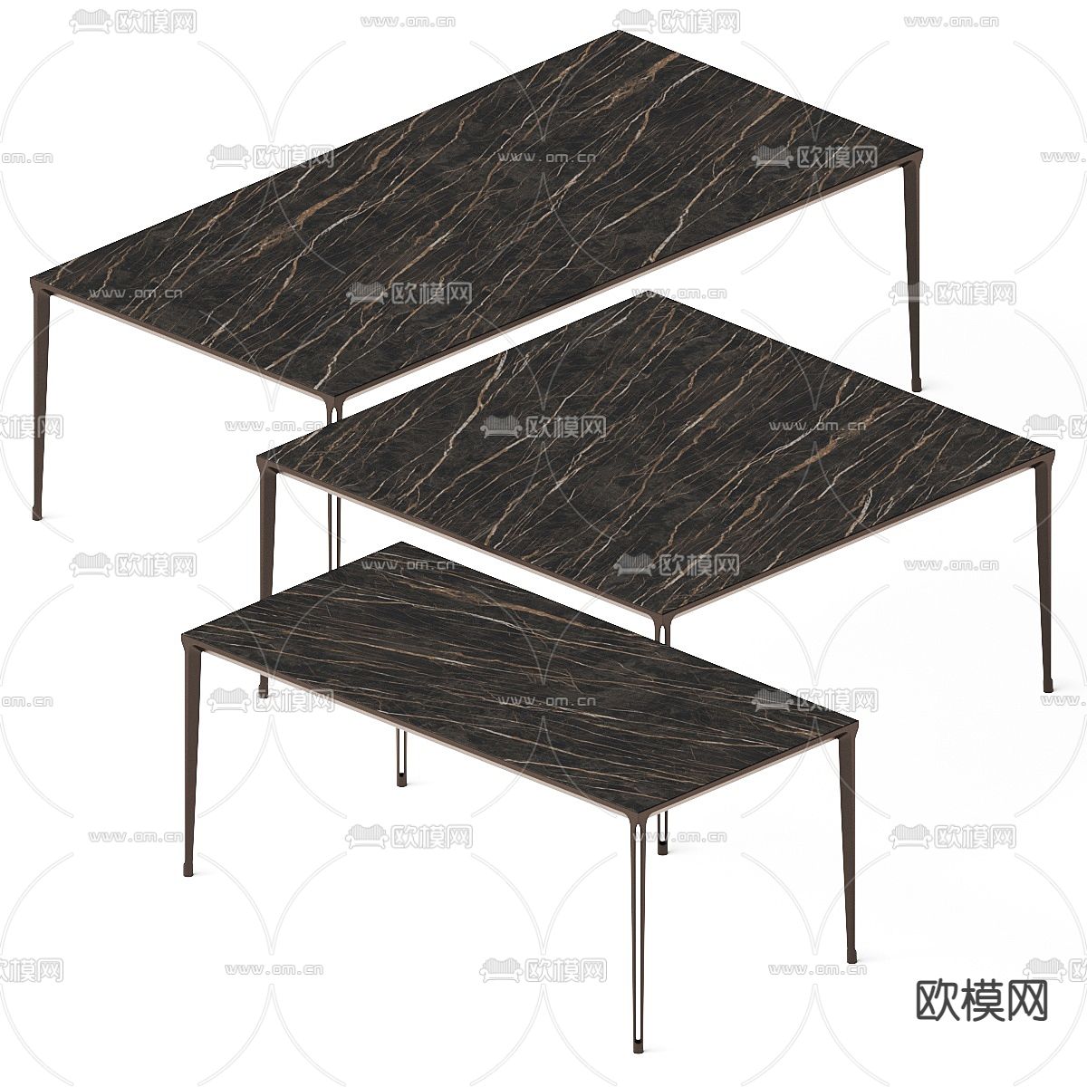 Cattelan Italia 餐桌3d模型下载（渲染图3）