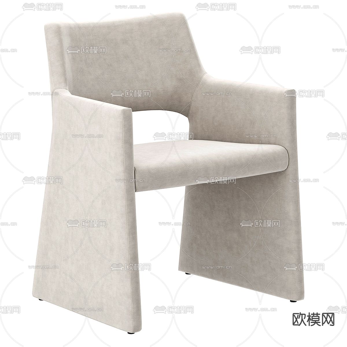 Cassina 椅子 餐椅3d模型下载