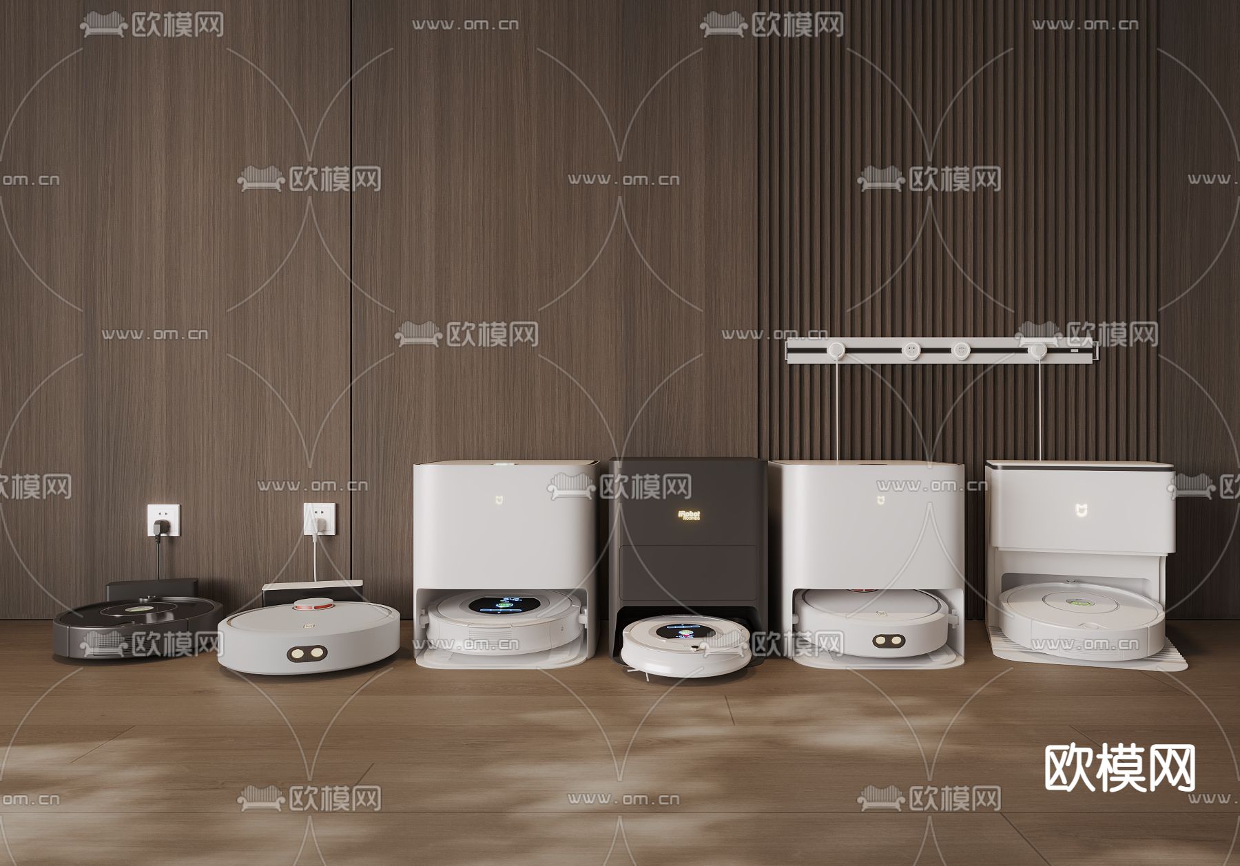 扫地机器人3d模型下载