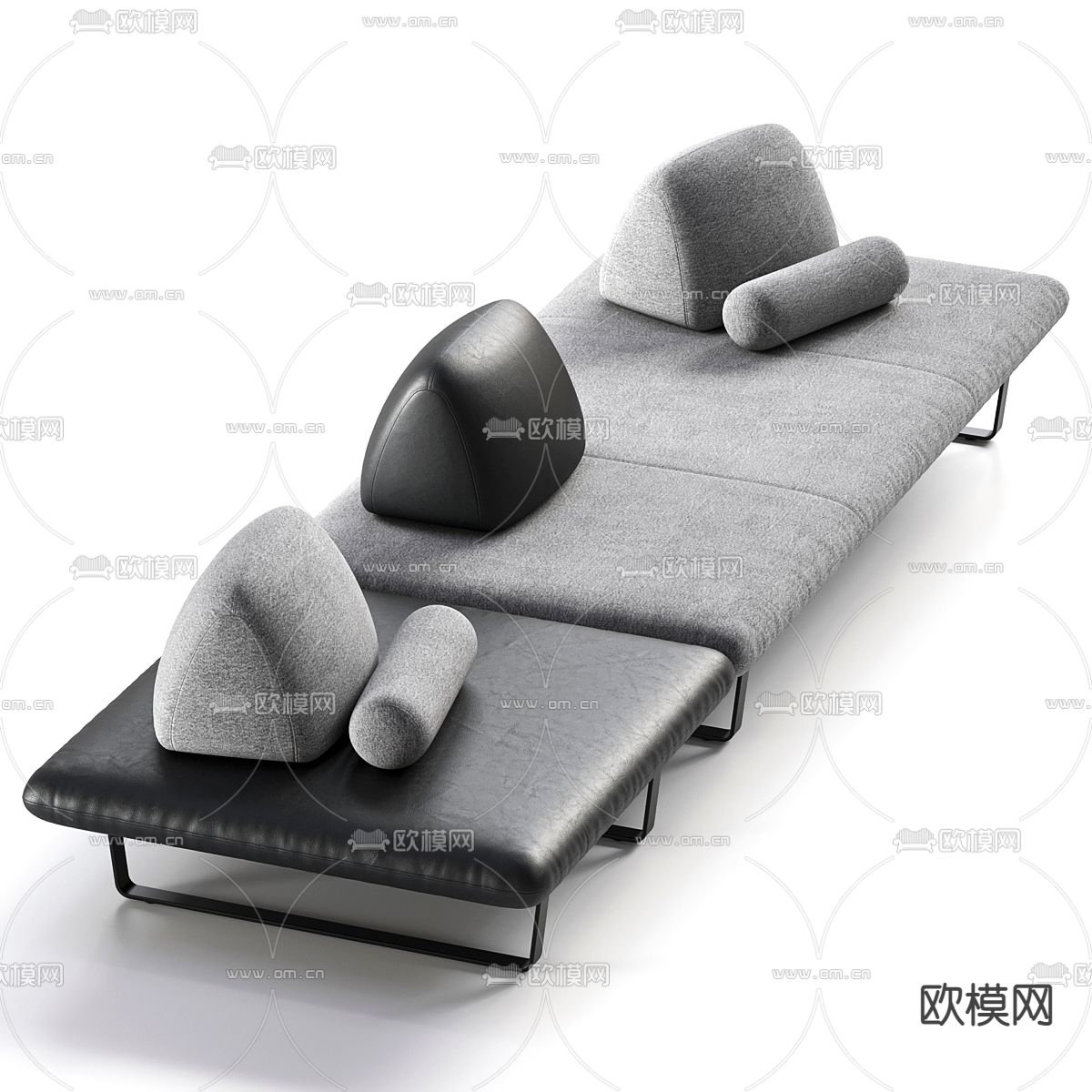 MURTOLI 多人沙发3d模型下载（渲染图2）