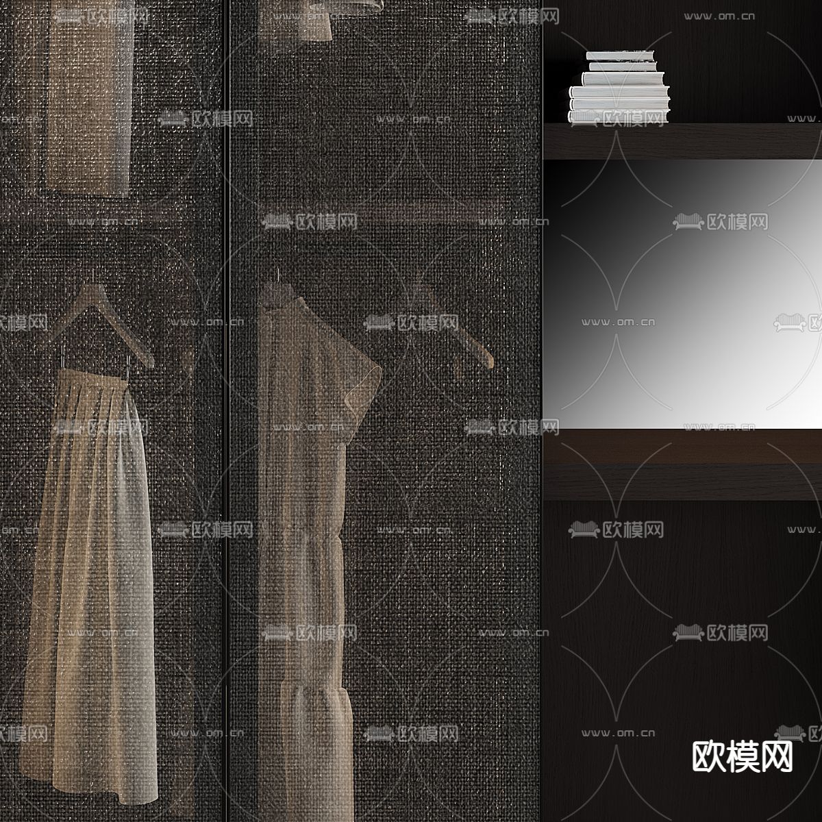 Armadio 衣柜 衣橱3d模型下载（渲染图3）