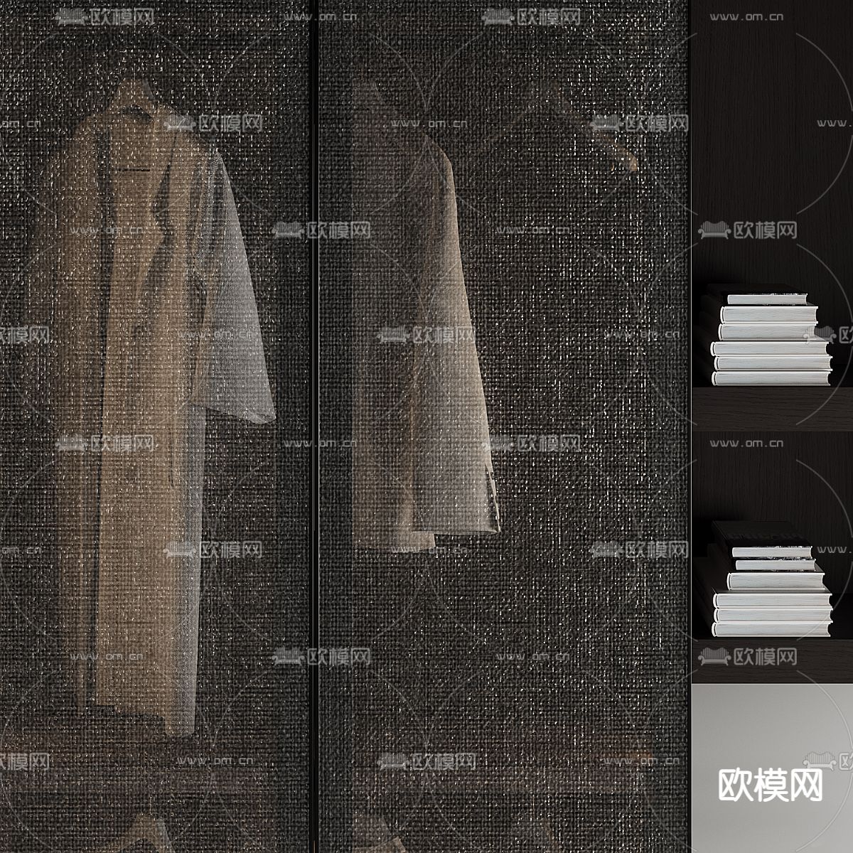 Armadio 衣柜 衣橱3d模型下载（渲染图2）