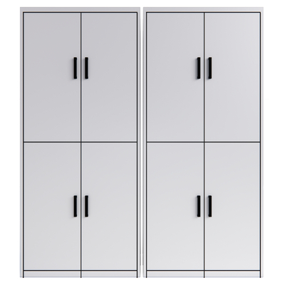  现代储物柜 文件柜su模型 