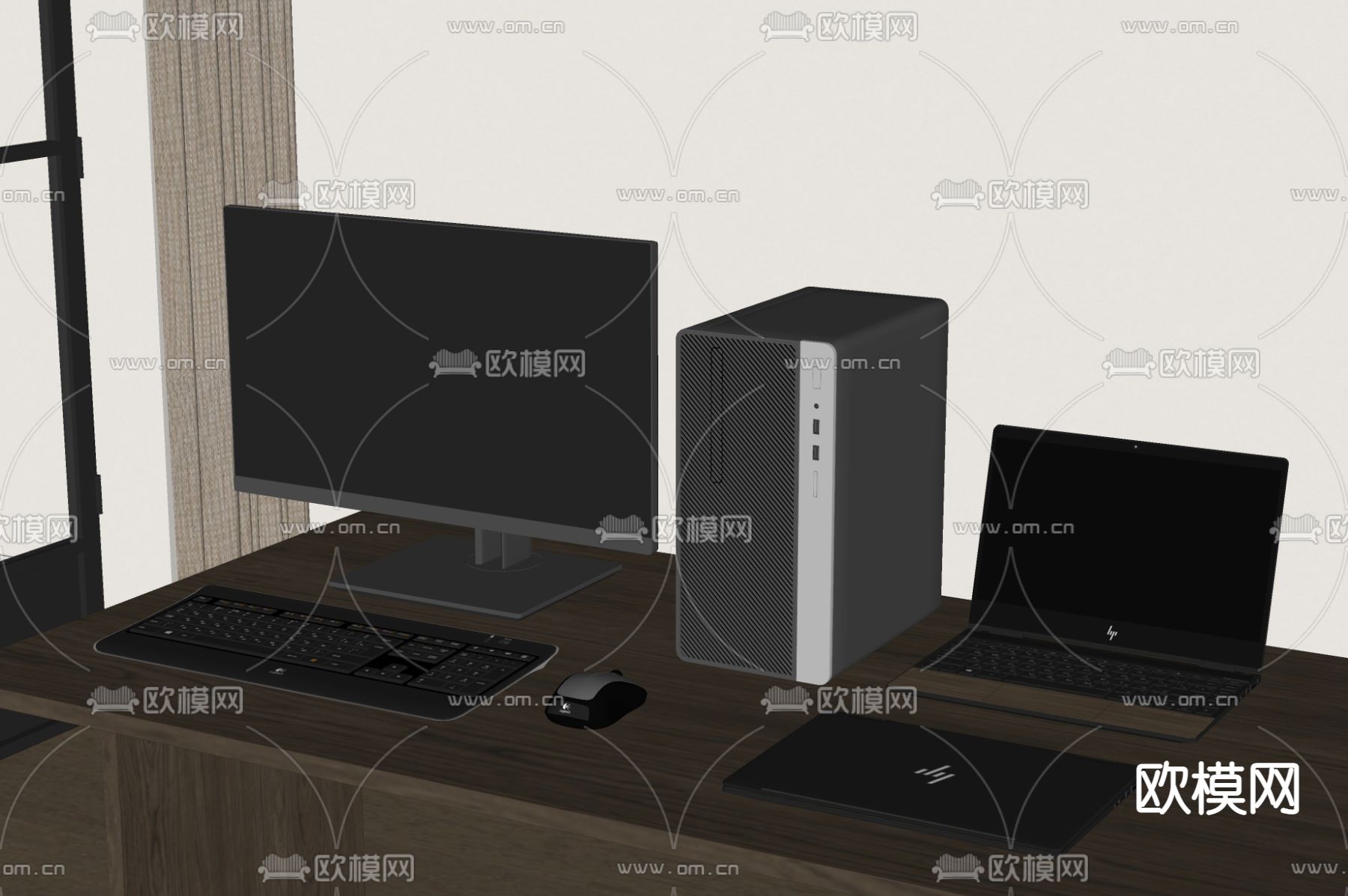 惠普电脑su模型