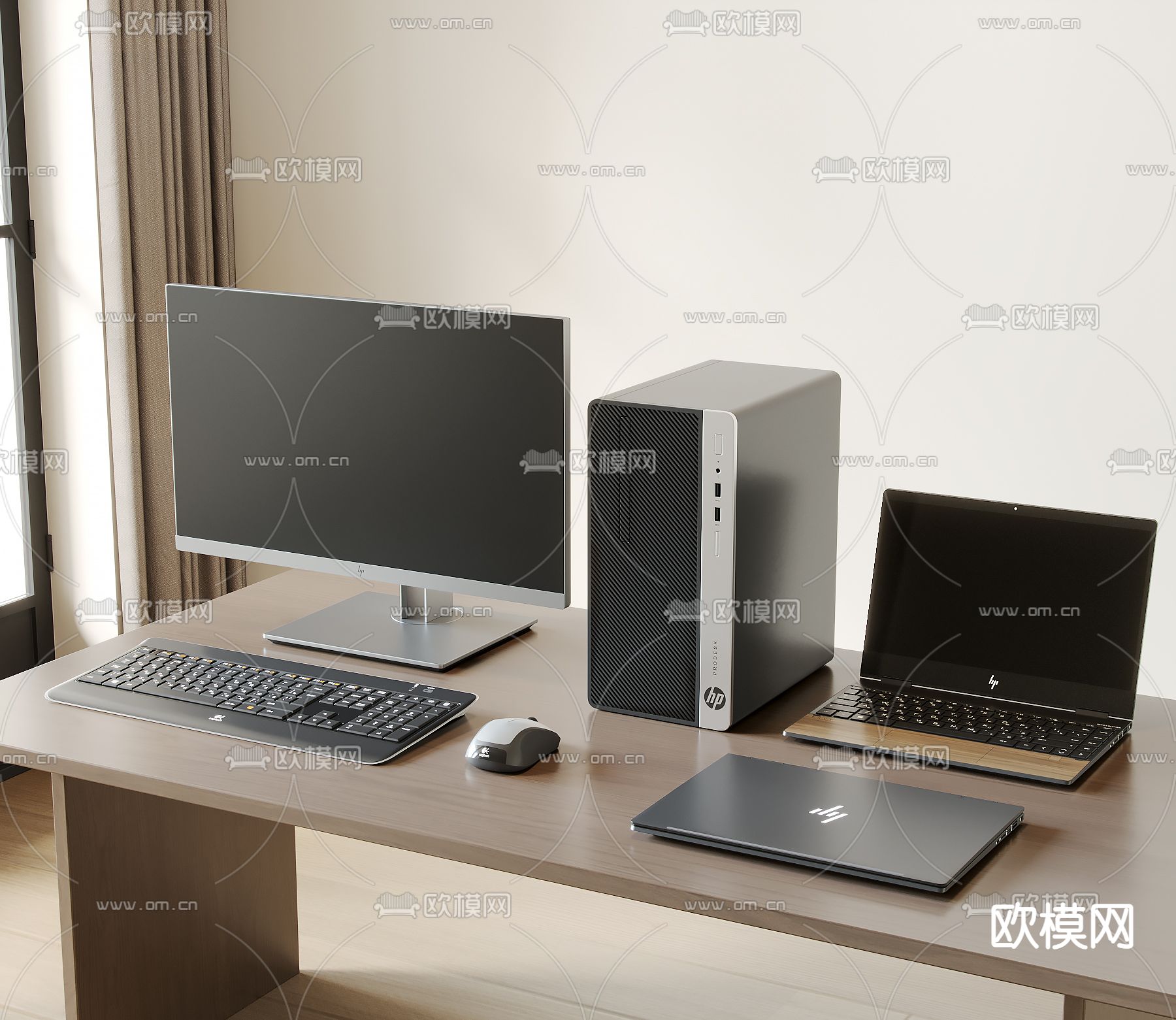 惠普电脑su模型