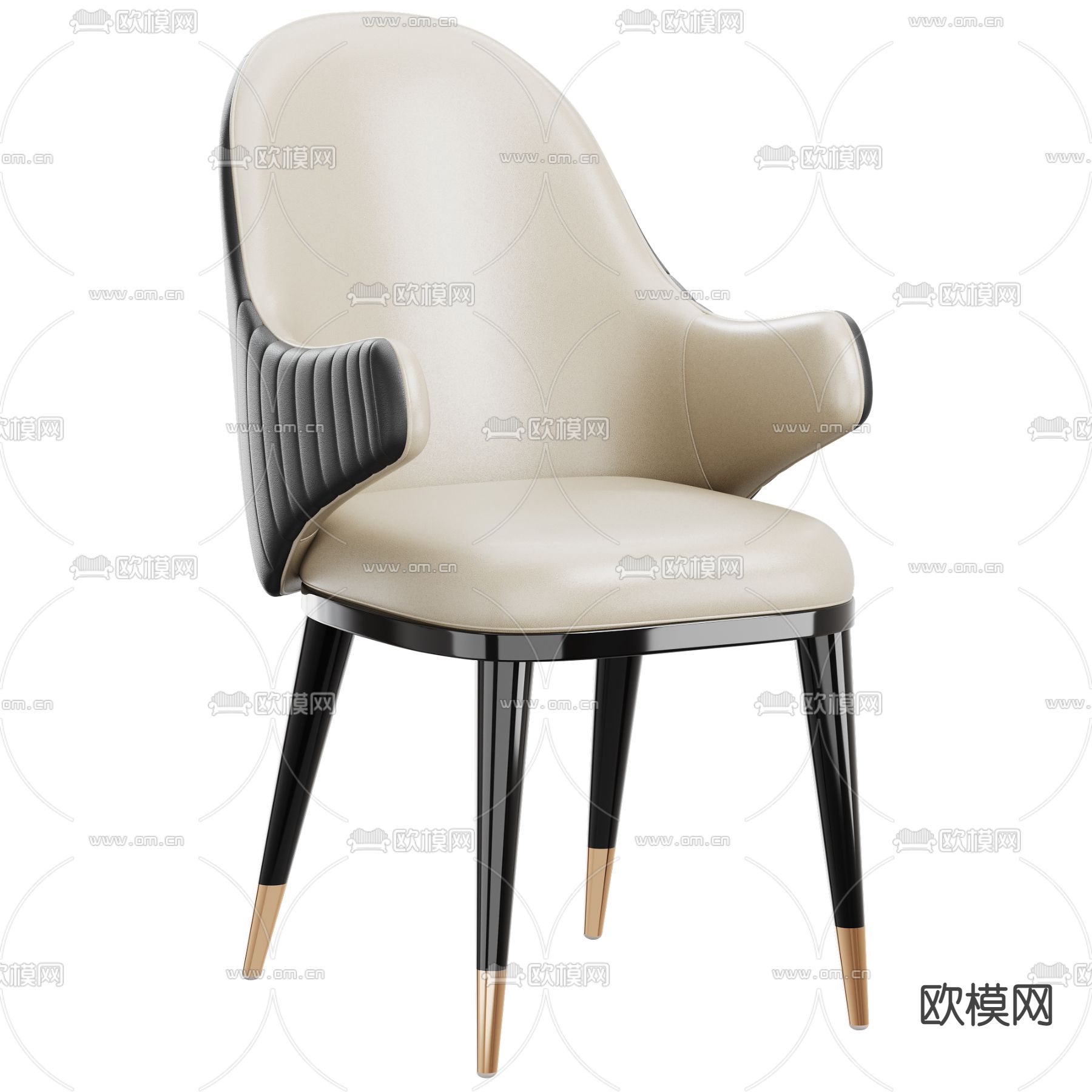 现代椅子 餐椅3d模型下载