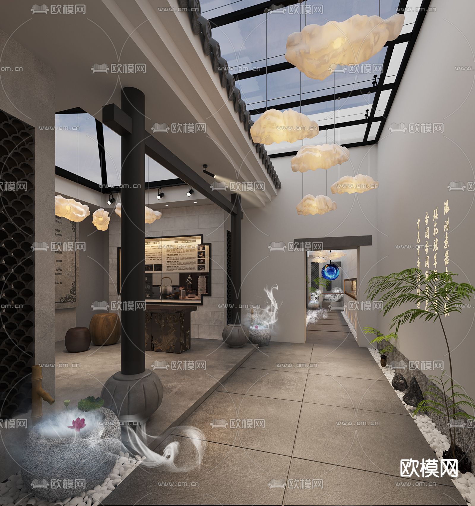 中式 银器店3d模型下载（渲染图4）