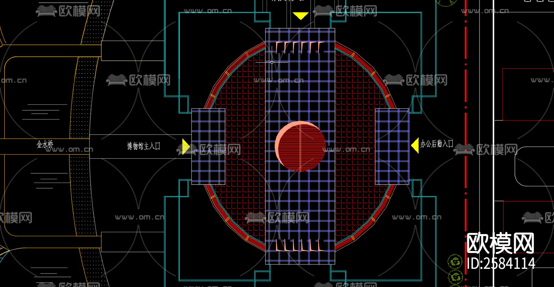 公园种植设计方案cad施工图下载（渲染图7）