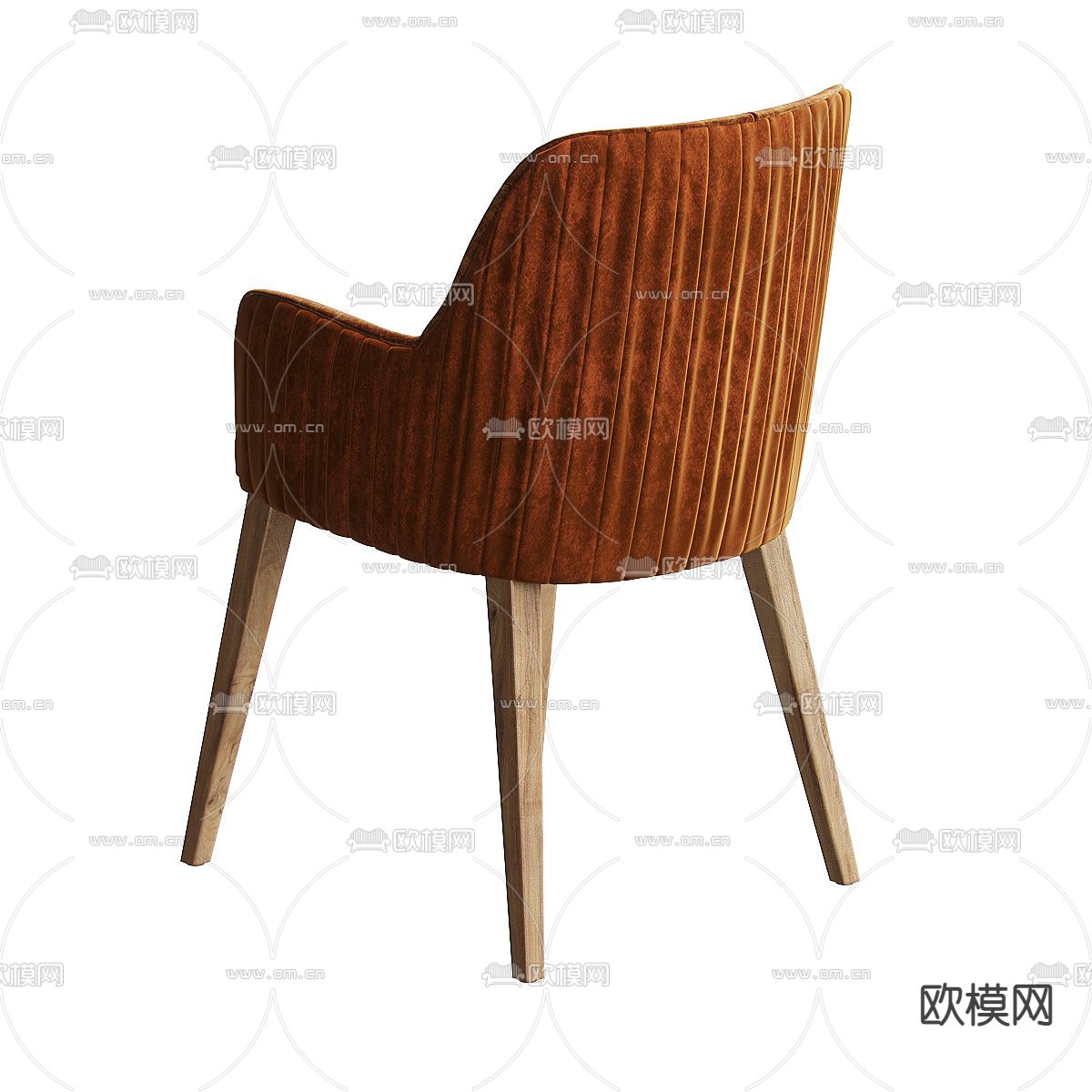 椅子 餐椅3d模型下载（渲染图2）