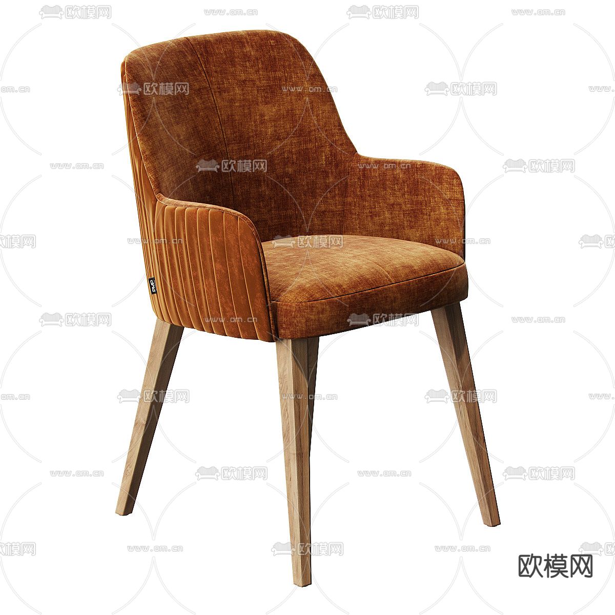 椅子 餐椅3d模型下载（渲染图1）
