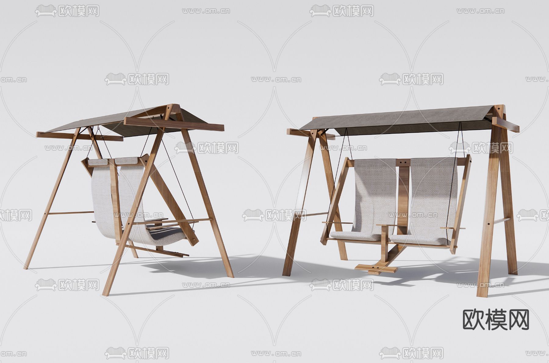 双人秋千 吊椅 阳台椅3d模型下载