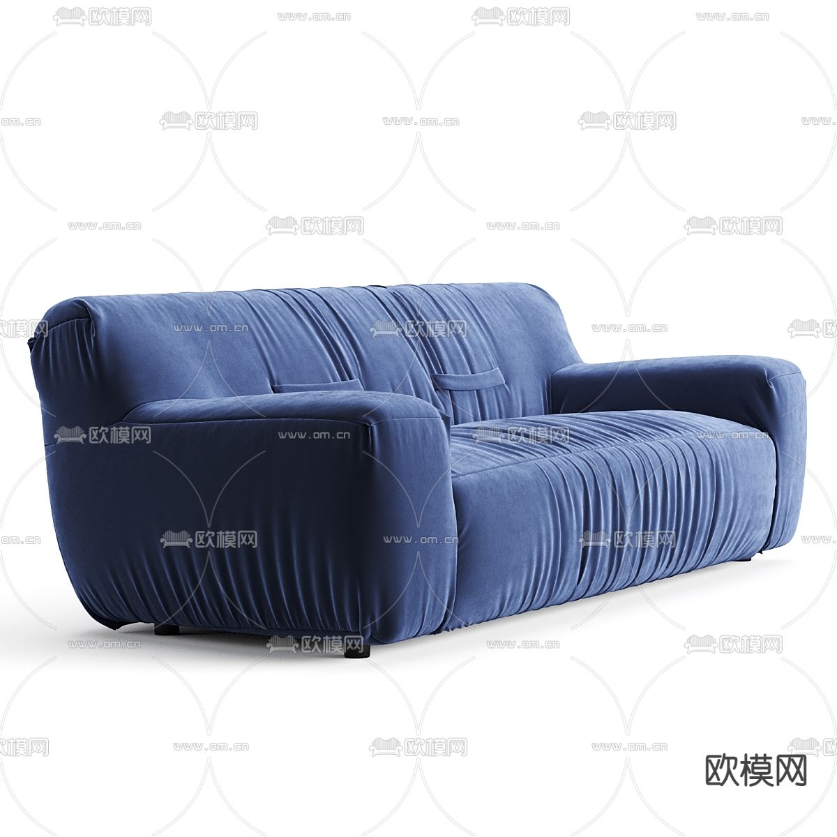 Natuzzi 双人沙发3d模型下载（渲染图4）