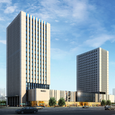 办公楼 商业综合体3d模型