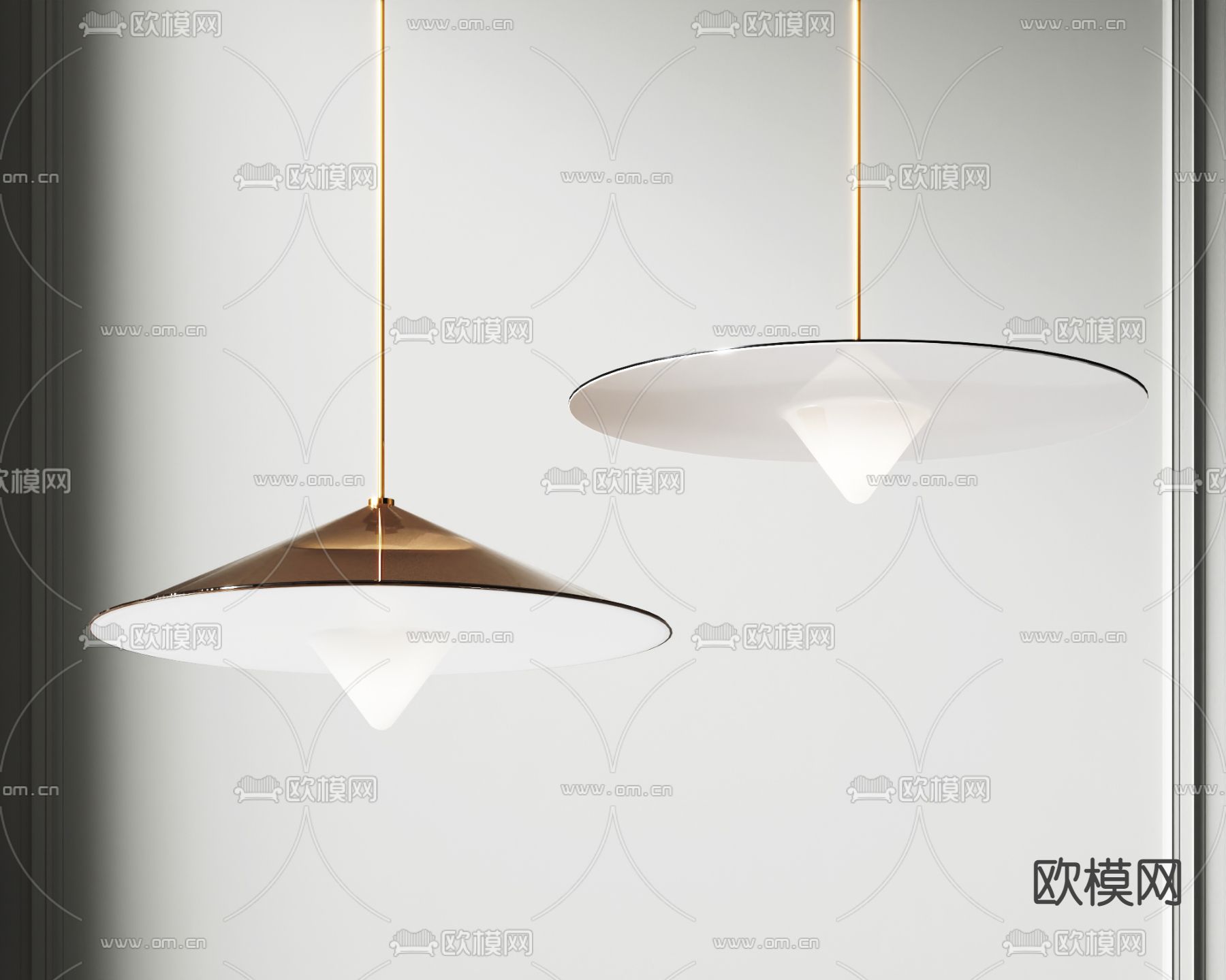 小吊灯 床头吊灯3d模型下载