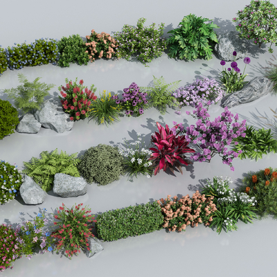  花卉 花草su模型 