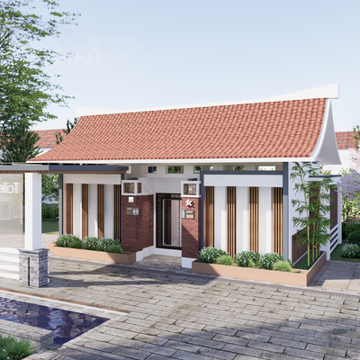 新中式公共厕所su模型