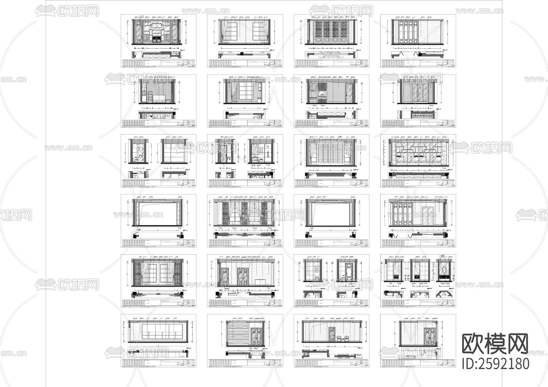 广东科学城会所式办公室CAD施工图下载（渲染图1）