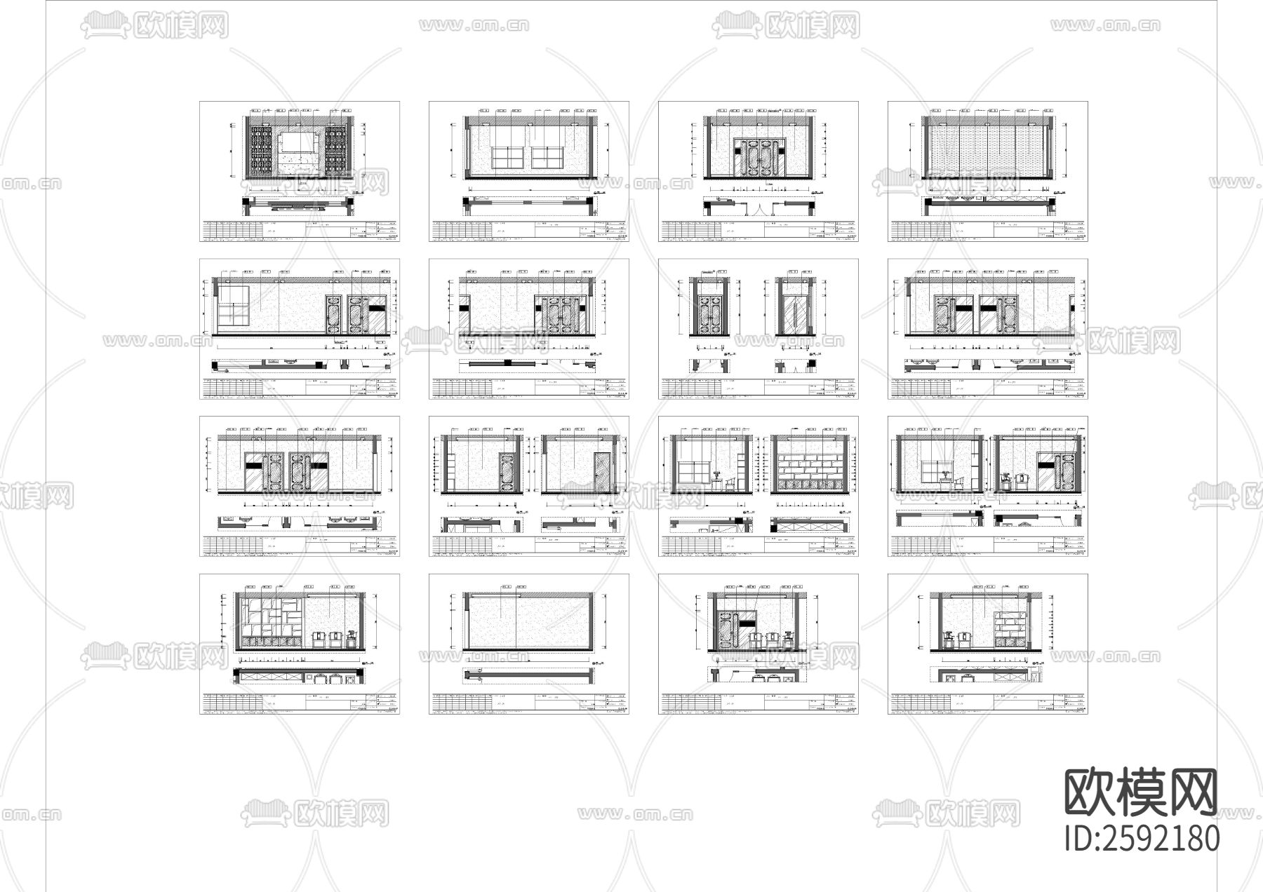 广东科学城会所式办公室CAD施工图下载（渲染图7）