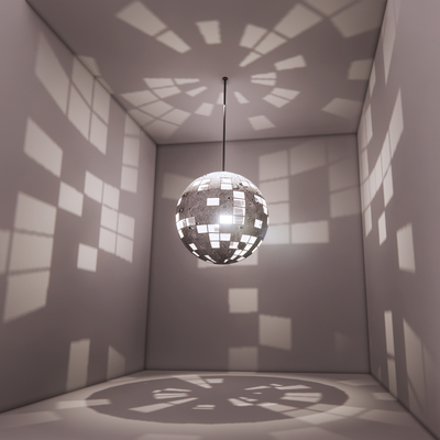  氛围灯 装饰灯 灯球su模型 