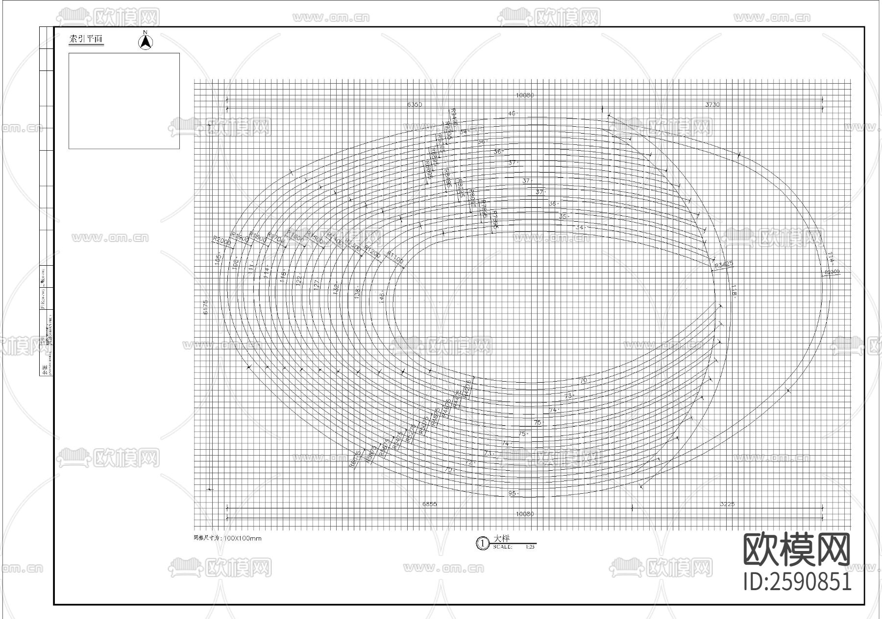 彩贴种植池细部CAD节点大样下载（渲染图3）