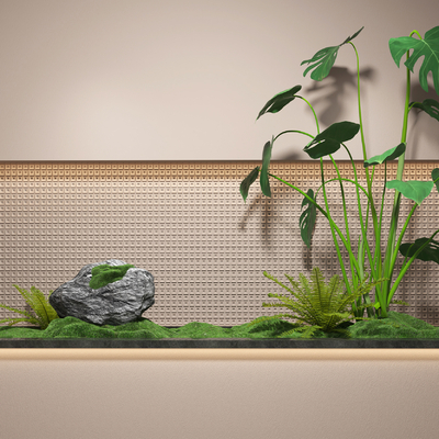  苔藓造景 植物堆su模型 