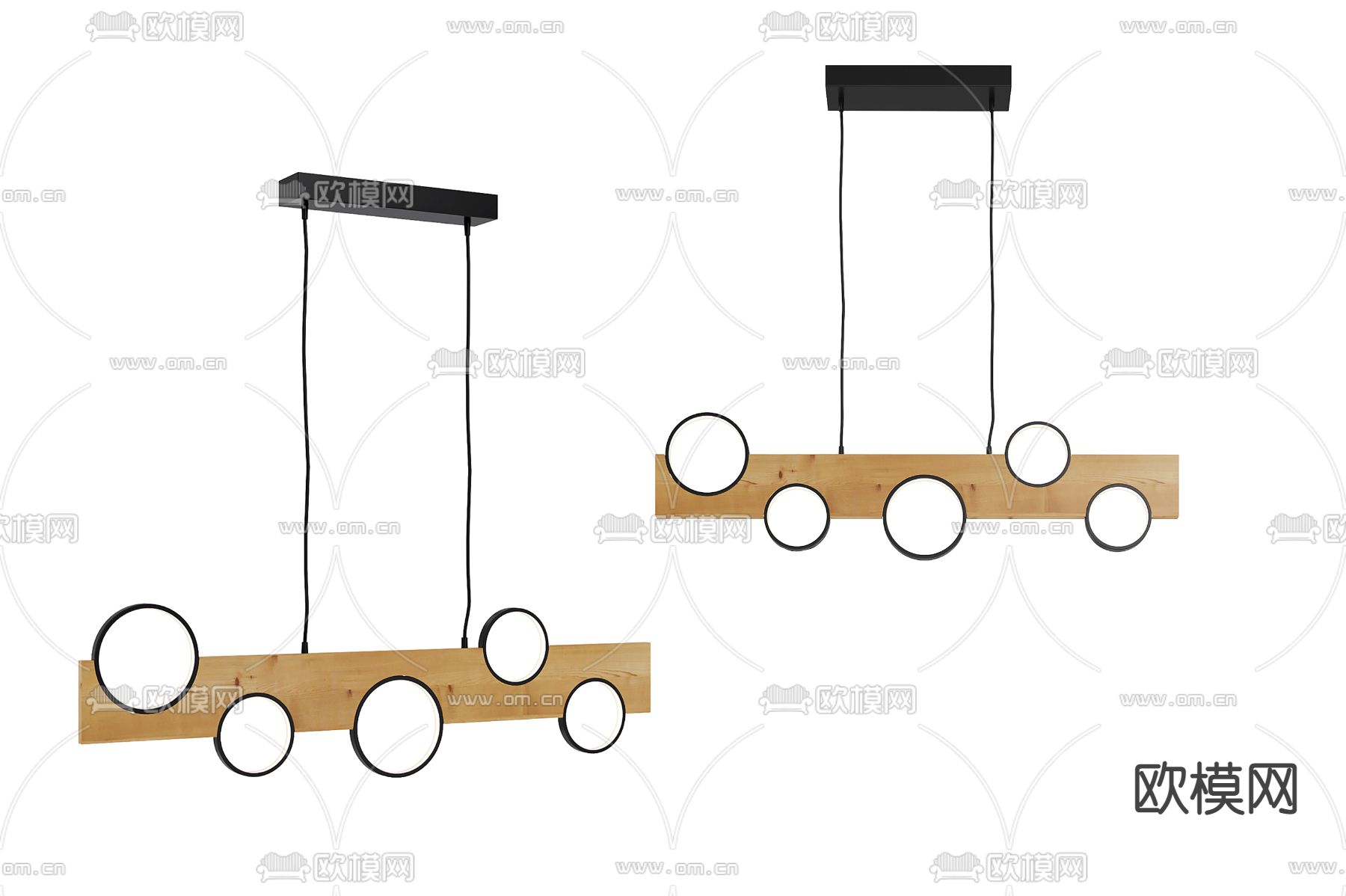 北欧吊灯免费3d模型下载