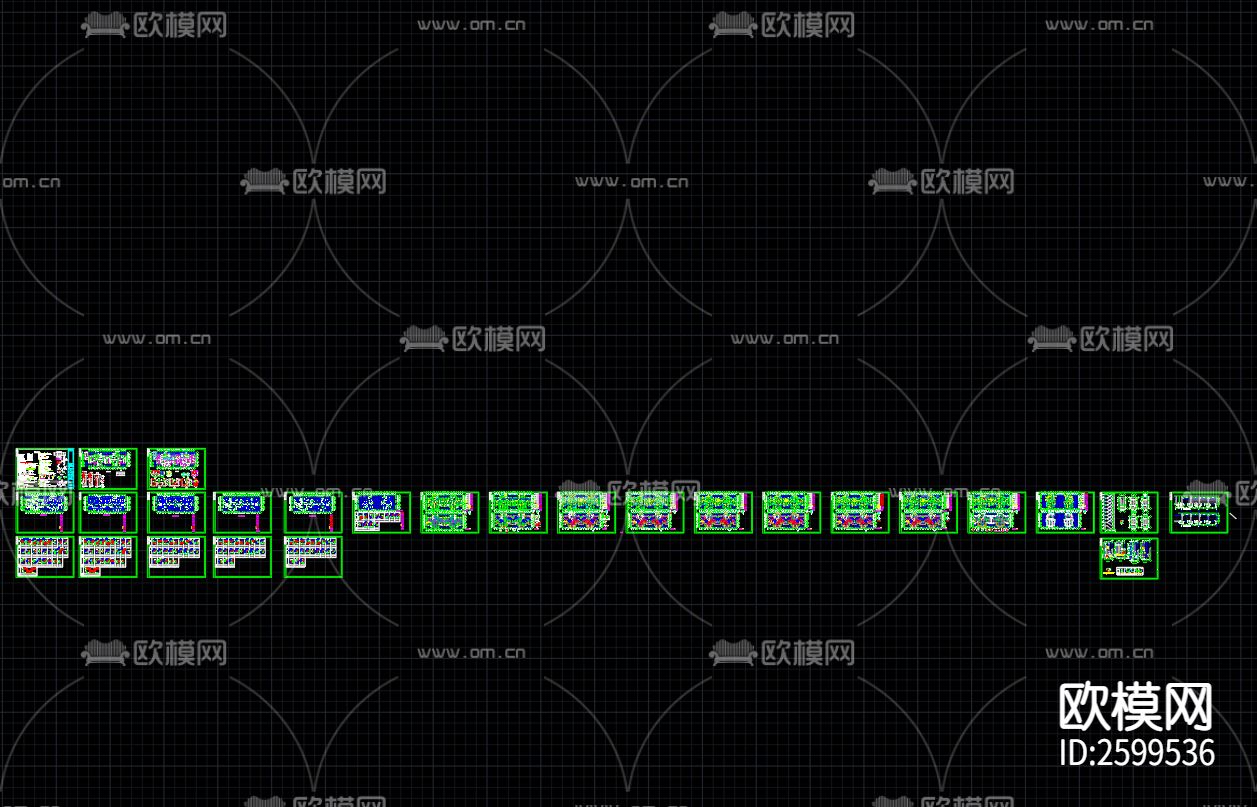 山河佳苑碧桂园3号楼结构图CAD施工图下载（渲染图4）