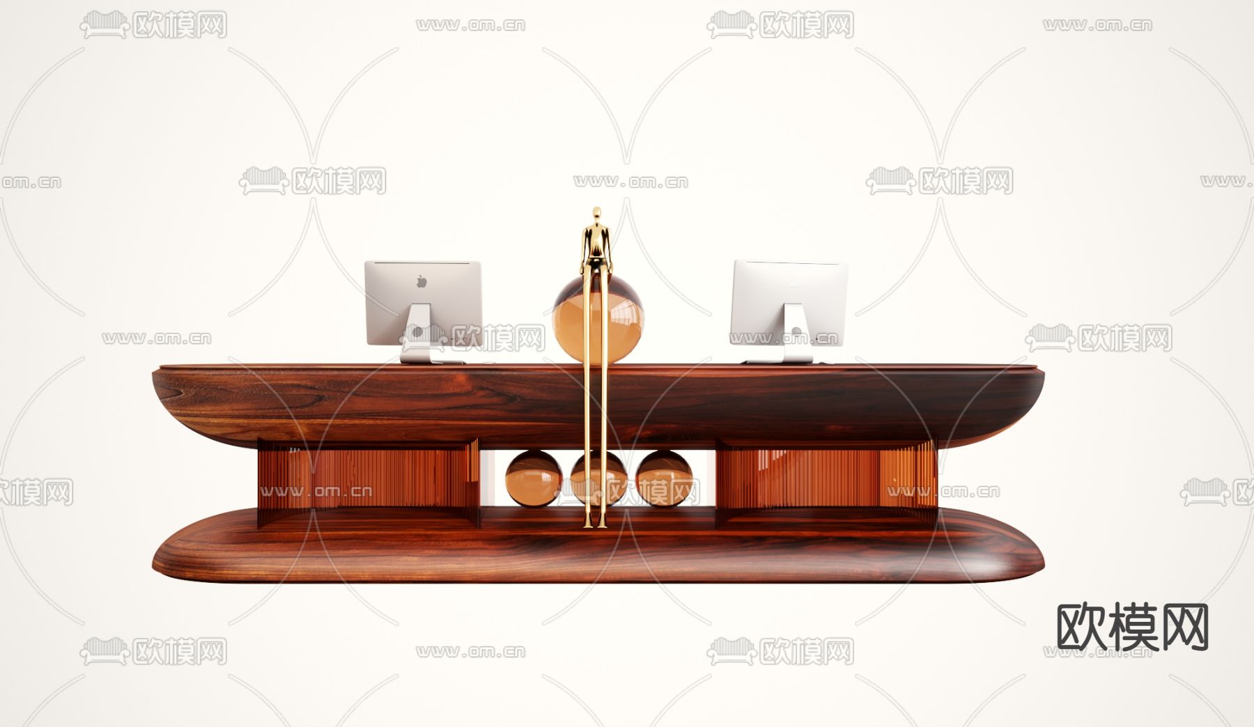 服务台 接待台 前台3d模型下载