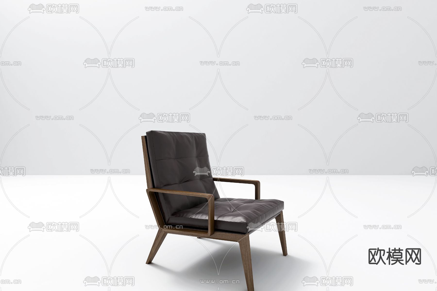 现代休闲椅免费3d模型下载